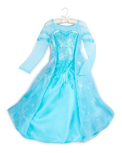 Vestido Disfraz Elsa Frozen