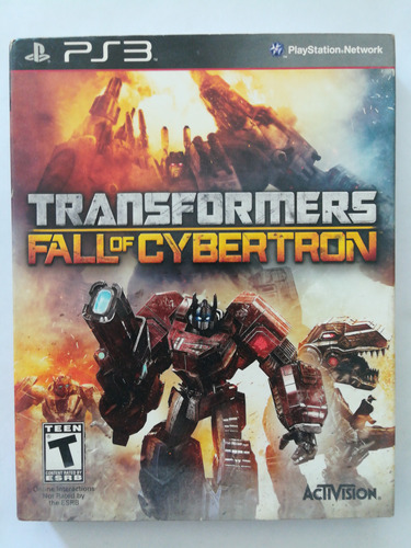 Transformers Fall Of Cybertron Ps3 100% Nuevo Y Original 