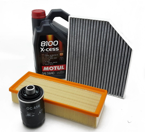 Kit Filtros+aceite Motul 8100 Audi Q5 2.0tfsi