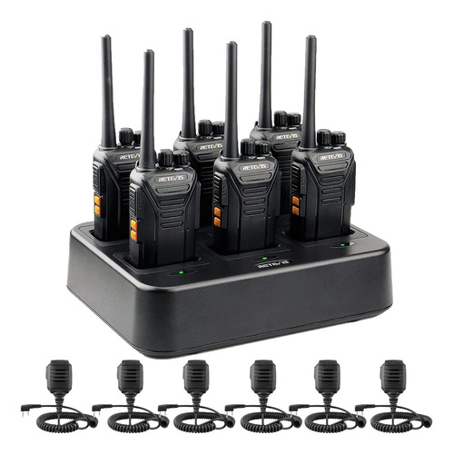 Walkie Talkies Rt27 Para Adultos Con Micrófono De Altavoz (p