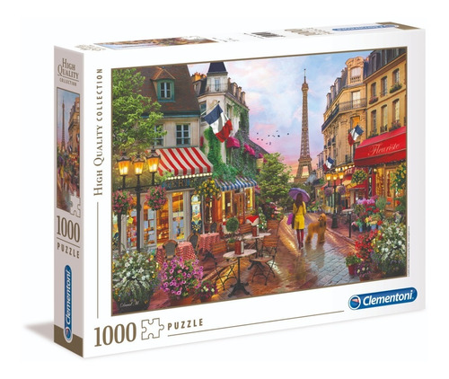 Puzzle 1000 Piezas Flores En París Clementoni 39482