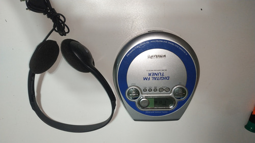 Discman Philips Con Anti Shock Y Radio Fm Funciona Bien