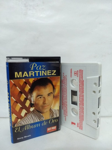 Paz Martínez - El Album De Oro - Cassette - Columbia - Arg!!