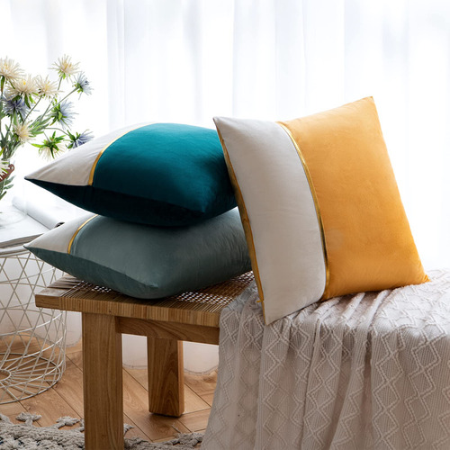 Anroduo Paquete De 2 Fundas De Almohada Decorativas De Terci