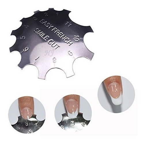 Equipo Para Decorar Uñas C-shade Easy French Smile Nail Art 