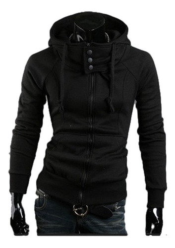 Calidad Chaqueta Buzo Hombre Algodon Buso Ropa 3 Botones