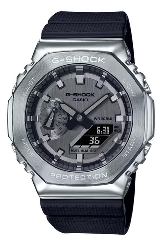 Reloj Casio G Shock Gm-2100-1a Agente Oficial Casio Centro