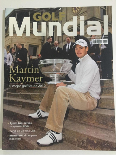 Revista Golf Mundial #15. 2011.martín Kaimer. Mejor Del 2010