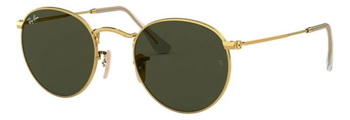 Ray-ban Round 47/21  (chicos) Dorados Y Verdes - Rb3447