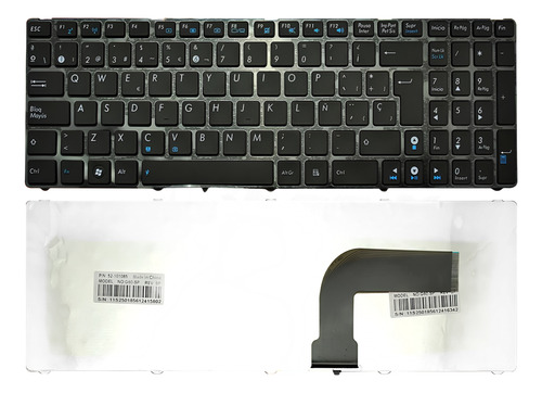 Teclado Asus G60 Negro En Español - Jhc Ventas