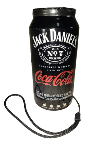 Caixinha De Som Personalizada Na Lata Jack Daniels Coca-cola