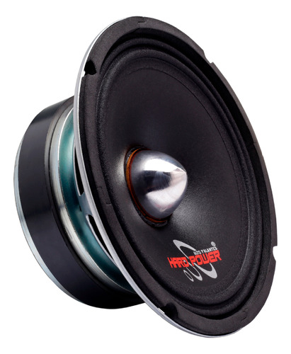 Par Woofer 250mb Mid Bass Hardpower 250w 4 Ohms 6 Pol