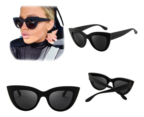 Lentes De Sol/estilo Ojo De Gato/a La Moda Uv400/ De Lujo