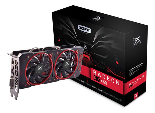 Placa De Video Amd Xfx Rx 460 4gb Oc + Nf-e Gddr5