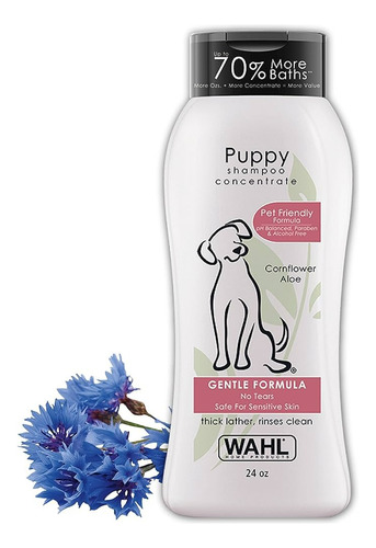 Wahl Shampoo Para Mascotas Perro Fragancia Áloe De Aciano