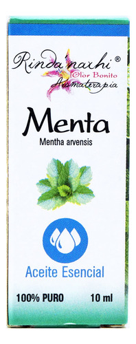 Aceite De Menta 10 Ml Rinda Naxhi