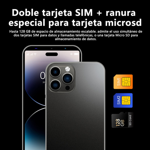 Celular Android I15 Pro De 5.0 En
