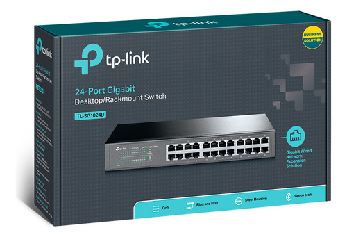 Switch Escritorio/rack 24 Puertos Gigabit Tl-sg1024d Tp-link