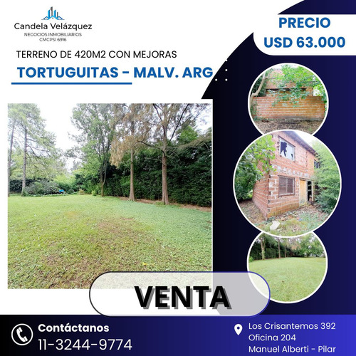 Terreno Con Mejoras En Venta- Excelente Ubicación - 420 M2