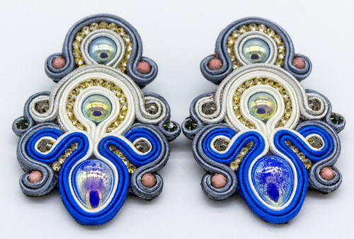 Aros Neivillarroel Soutache Modelo Nina