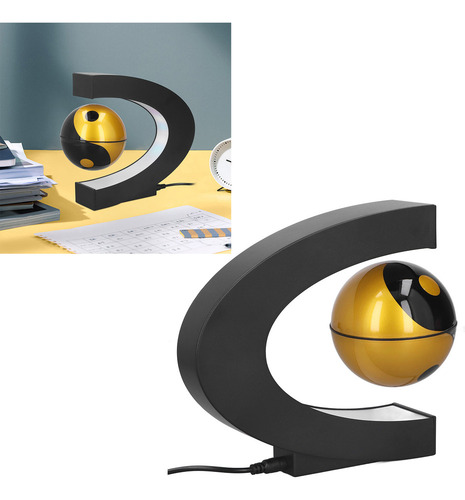 Enfeite Flutuante De Levitação Yin E Yang Em Forma De C