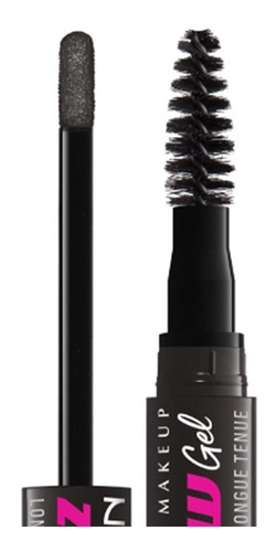 Gel De Cejas Nyx Professional Makeup Zero To Brow Black Black