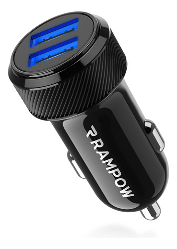 Cargador De Coche Dual Usb Rampow De 24 Vatios - Cargador R?