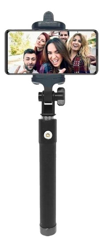 Palo Selfie Monopod Baston Celular Camara Bluetooth Ov Mc5 Color Negro