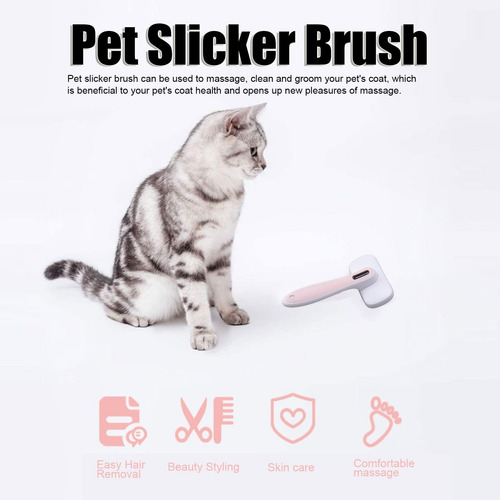 Cepillo De Limpieza Automática Para Mascotas, Peine Multifun