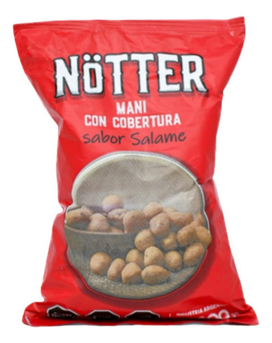 Mani Con Cobertura Sabor Salame X 200 Gr - Notter 