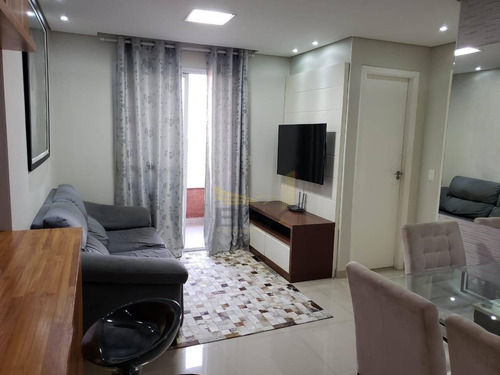 Imagem 1 de 24 de Apartamento Com 2 Dormitórios Para Alugar, 57 M² Por R$ 2.059,00/mês - Jardim Maria Helena - Barueri/sp - Ap0376