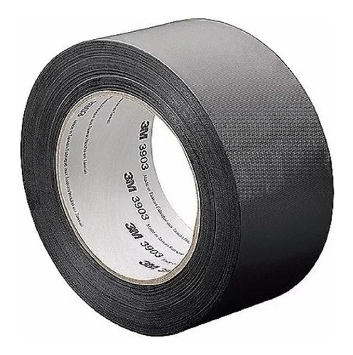 Cinta Multiproposito 3m Ducttape 3903 50mmx18mts Color Negro
