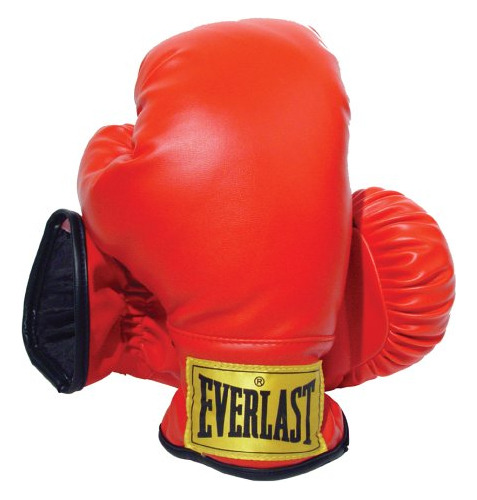 Guantes Sin Cordones Everlast (rojos, Pequeños)