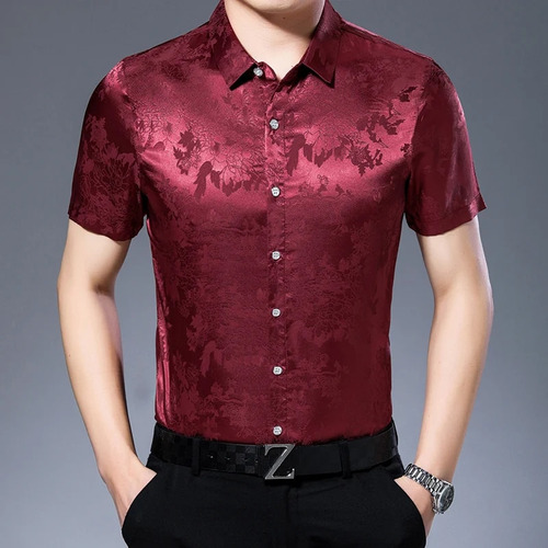 Camisa De Vestir Floral De Verano Para Hombre, Pantalones Co