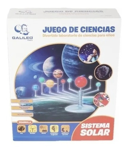 Juego De Ciencias Sistema Solar Galileo Jcs-003 Milouhobbies