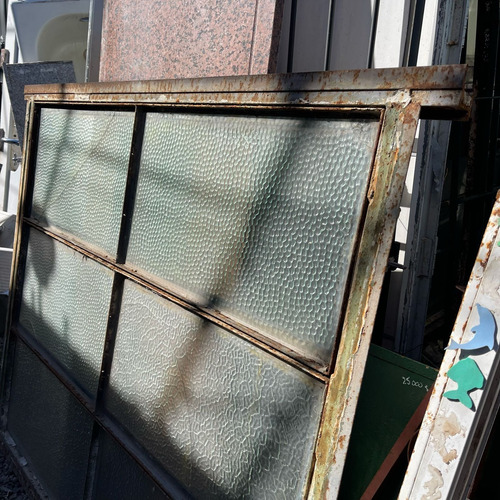 Ventana Ventiluz En Hierro - Cod: Dt 366 Caqui (Usado)