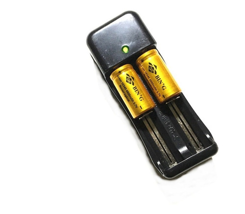 Kit Carregado + 2 Baterias 16340 4800mah 3.7v Recarregável