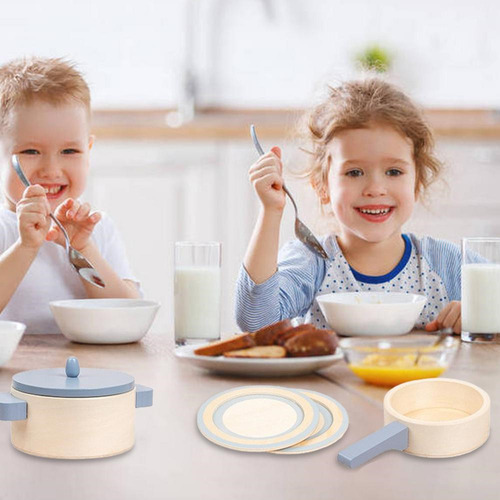 Botella De Condimentos De Madera Para Niños, 13 Piezas