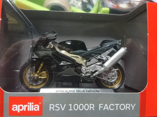 Colección Motos De Leyenda Aprilia Rsv 1000 R Factory