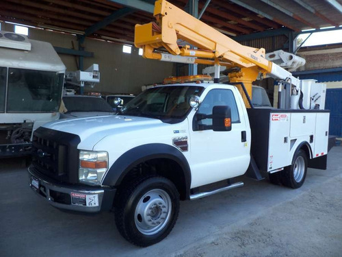 Camion Grua Canastilla 2008 Ford F550 Grua De 14 M