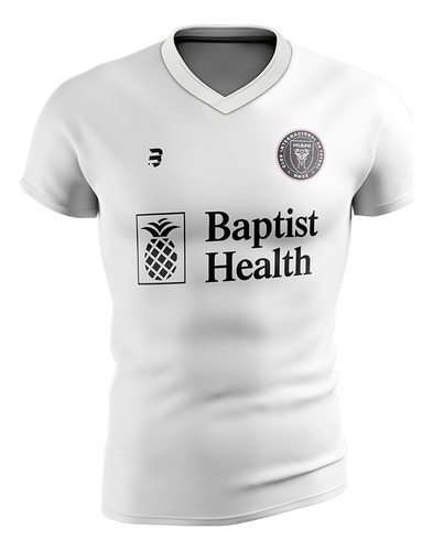 Camiseta Inter Miami Blanca Nuevo Diseño 2024