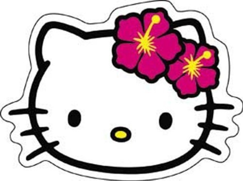 Licencias Productos Hello Kitty Head Shot Sticker