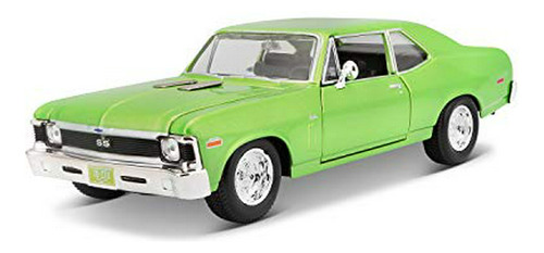 Maisto 1:24 Escala 1970 Chevrolet Nova Ss Fundido A Troquel 