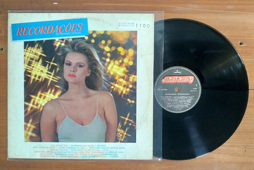 Recordacoes Internacional 1989 Disco Lp Vinilo Brasil