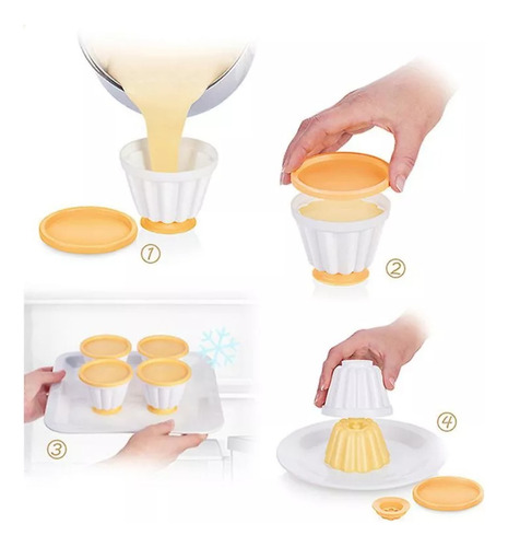Molde Para Gelatinas Individuales Tipo Rosca