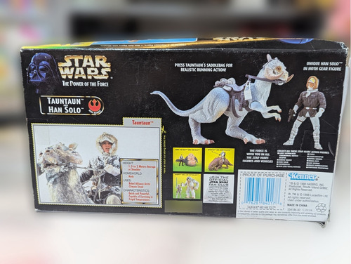 Taun Taun And Han Solo - Star Wars Nuevo Power Of The Force