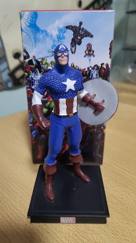 Figuras Marvel Heroes 3d Pack Deadpool/cap America/wolverine