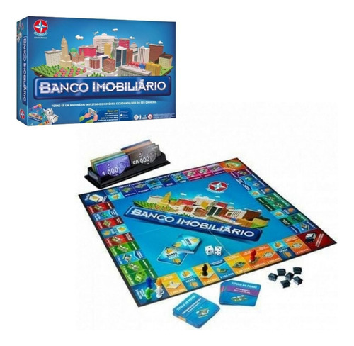 Kit Estrela Jogo Da Vida + Banco Imobiliário + Detetive