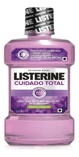 Enjuague Bucal Listerine Cuidado Total X 1 L
