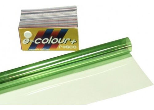 Rollo Filtro Rosco E-colour #278 1/8 Plus Green · 762x122cm